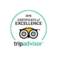 Trip Advisor Certificate of Excellence 2018