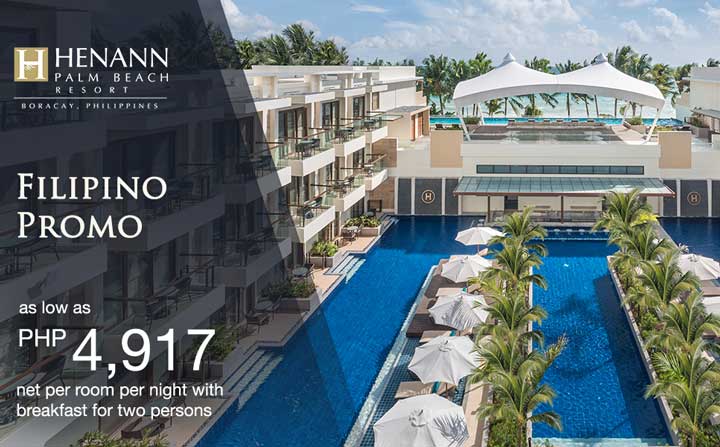 Henann Palm Beach Resort, Boracay ‐ FILIPINO PROMO